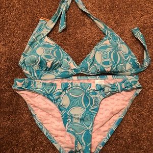 Lilly Pulitzer bathing suit.